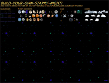 Tablet Screenshot of build-your-own-starry-night.info